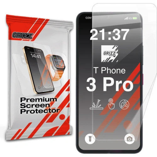 Folia ceramiczna GrizzGlass CeramicFilm do T Phone 3 Pro