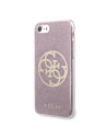 Hurtownia GSM - Etui Guess GUHCI8PCUGLPI Apple iPhone SE 2022/SE 2020/8/7 różowy/pink hard case Glitter 4G Circle Logo - GUE561PNK - {ean13} - Hurt