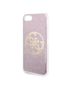 Hurtownia GSM - Etui Guess GUHCI8PCUGLPI Apple iPhone SE 2022/SE 2020/8/7 różowy/pink hard case Glitter 4G Circle Logo - GUE561PNK - {ean13} - Hurt