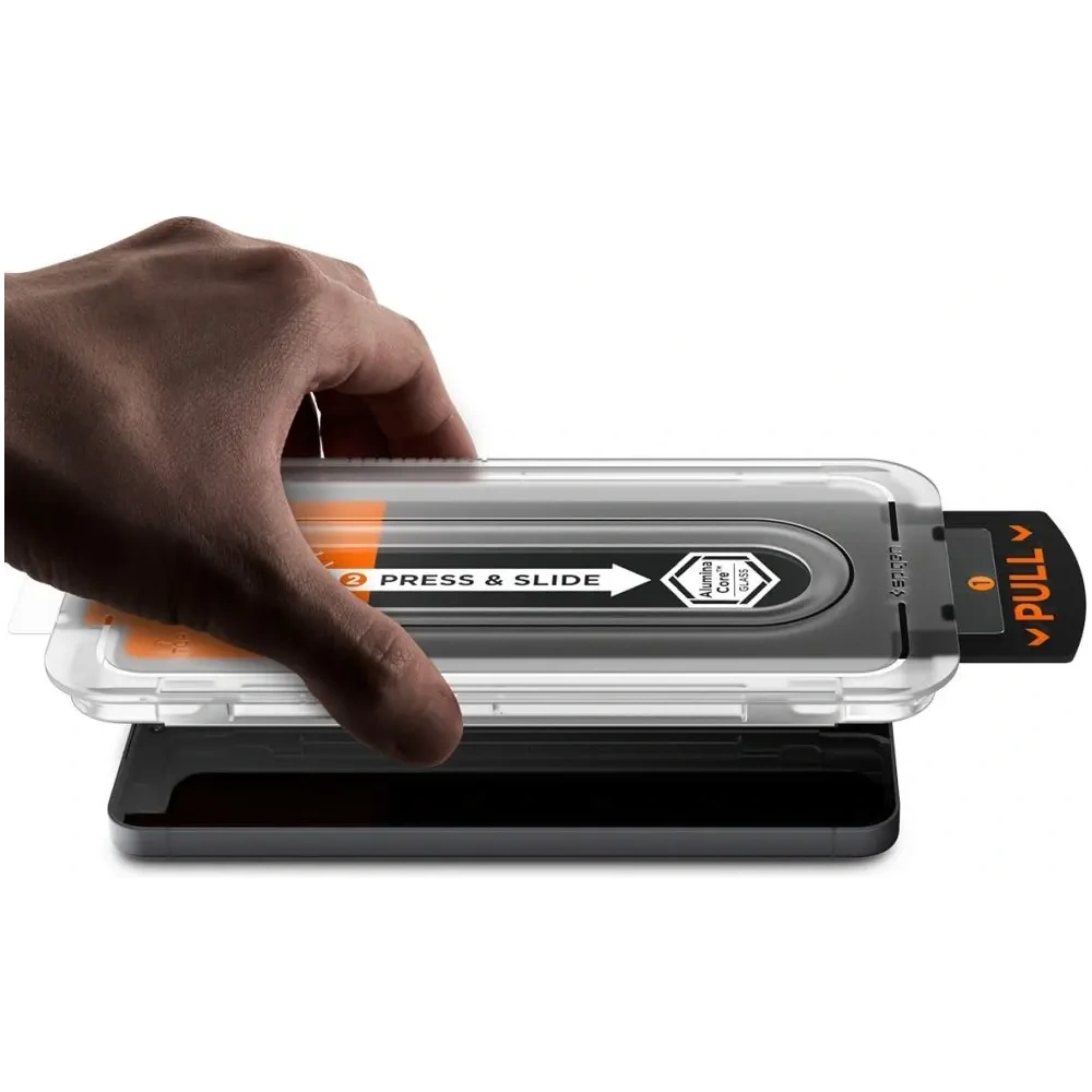 Szkło hartowane Spigen Glas.tr ez Fit Pro do Samsung Galaxy S25 Fe Clear [2 PACK]