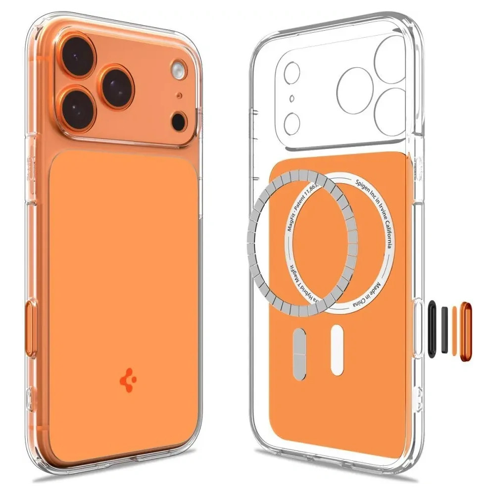 Etui Spigen Ultra Hybrid T Mag MagSafe do Apple iPhone 17 Pro Glossy Orange