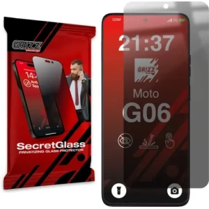 Matowe szkło prywatyzujące GrizzGlass SecretGlass do Motorola Moto G06