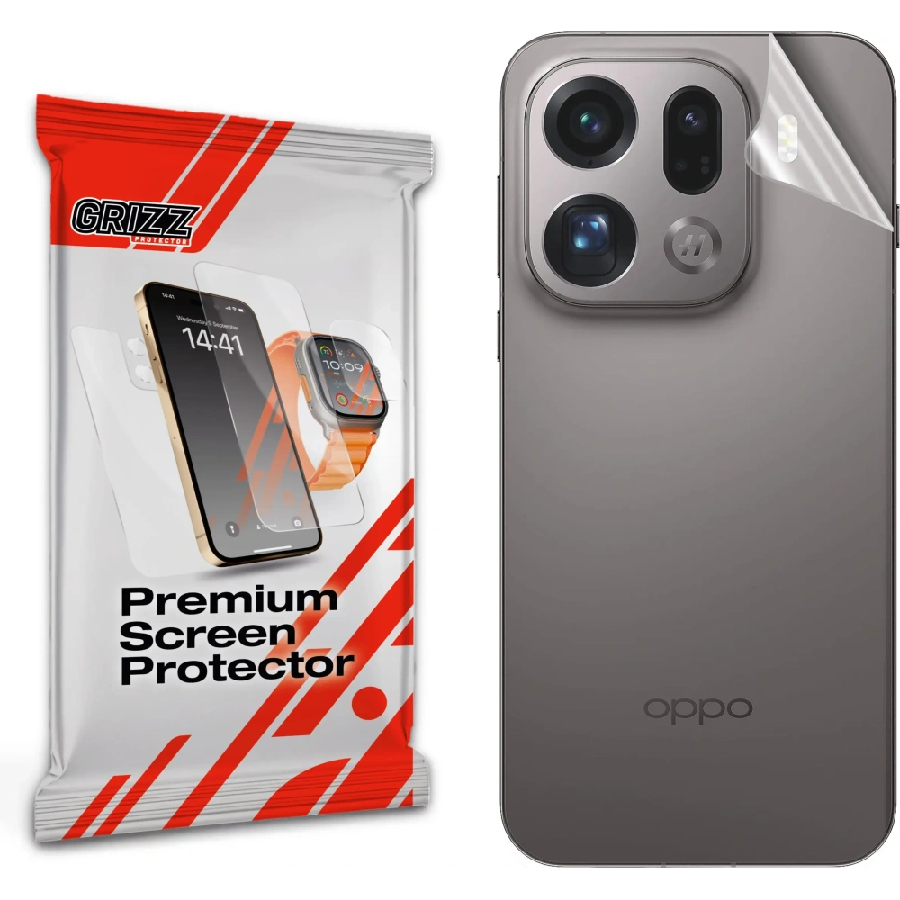 Folia na tył GrizzGlass SatinSkin do Oppo Find X9 Pro