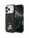 Etui Karl Lagerfeld Karl & Choupette Pins MagSafe do Apple iPhone 17 Pro Max czarny