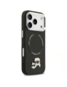 Etui Karl Lagerfeld Karl & Choupette Pins MagSafe do Apple iPhone 17 Pro Max czarny