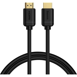 Baseus 2x HDMI 2.0 4K 60Hz Cable, 3D, HDR, 18Gbps, 1m (black)