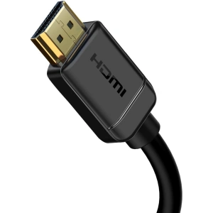 Baseus 2x HDMI 2.0 4K 60Hz Cable, 3D, HDR, 18Gbps, 1m (black)