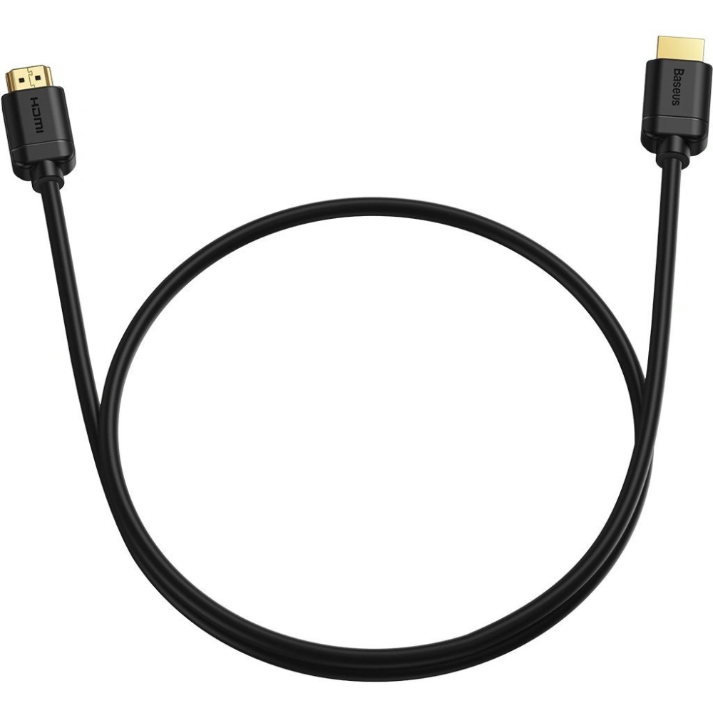 Hurtownia GSM - Kabel HDMI 2.0 Baseus, 4K 60Hz, 3D, HDR, 18Gbps, 1m (černý) - BSU1617BLK - {ean13} - Hurt