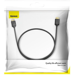 Hurtownia GSM - Cablul HDMI 2.0 Baseus, 4K 60Hz, 3D, HDR, 18Gbps, 1m (negru) - BSU1617BLK - {ean13} - Hurt