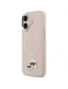Etui Karl Lagerfeld Karl & Choupette Pins MagSafe do Apple iPhone 17 różowy
