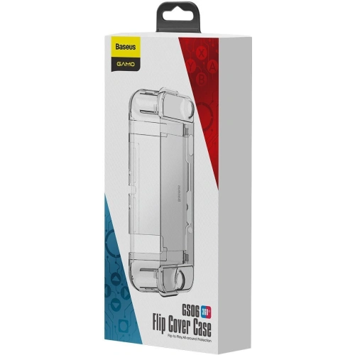 Etui 360° Baseus GS06 do konsoli Nintendo Switch (przezroczyste)