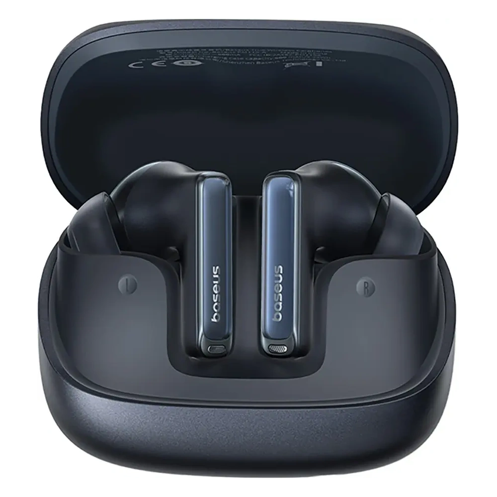 Bezprzewodowe słuchawki dokanałowe Baseus Bowie M2s Ultra TWS z interaktywnym ekranem czarne