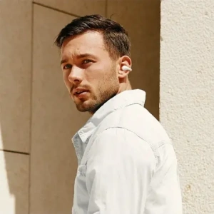 Bezprzewodowe słuchawki Baseus Bass 15 Clip OWS + kabel Baseus Simple USB-C 3A 30cm białe