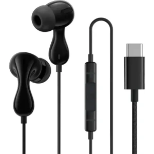 Słuchawki dokanałowe Baseus Encok CZ20 USB-C czarne