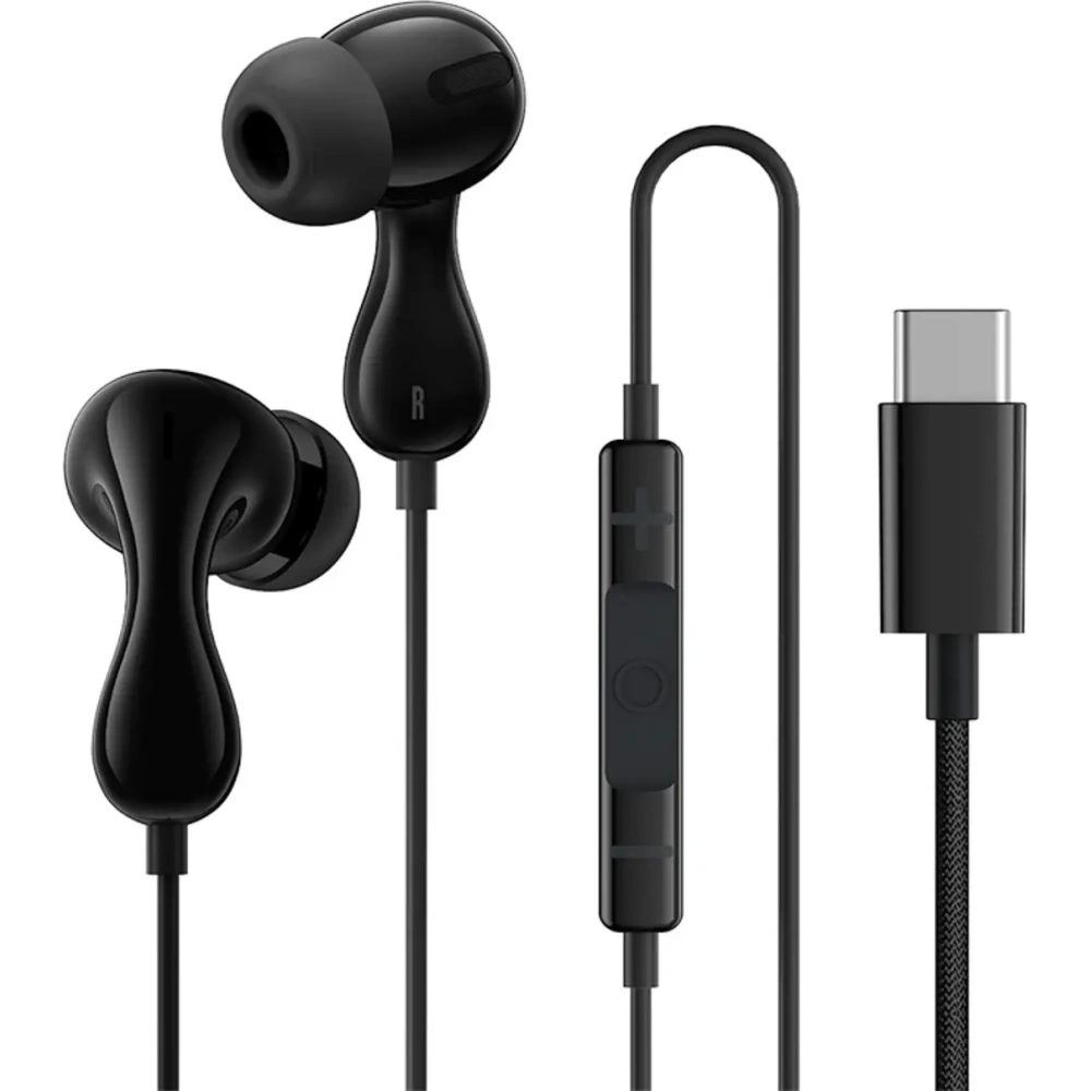 Słuchawki dokanałowe Baseus Encok CZ20 USB-C czarne