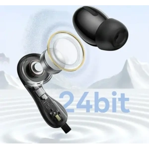 Słuchawki dokanałowe Baseus Encok CZ20 USB-C czarne