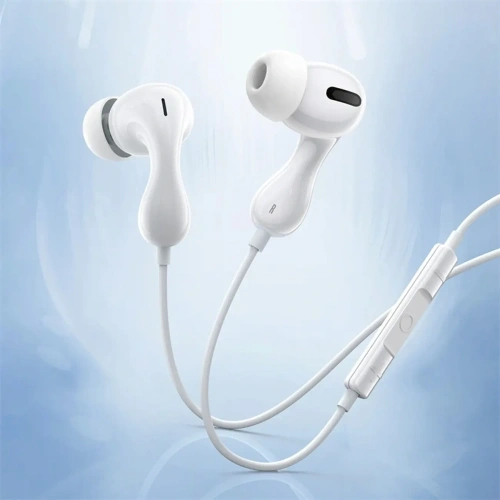 Słuchawki dokanałowe Baseus Encok CZ20 USB-C białe
