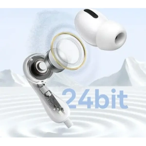 Słuchawki dokanałowe Baseus Encok CZ20 USB-C białe