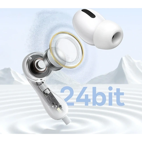 Słuchawki dokanałowe Baseus Encok CZ20 USB-C białe