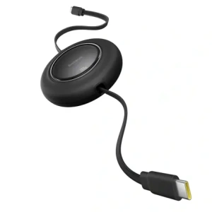 Kabel zwijany Baseus Free2Pull Mini 100W USB-C / USB-C 2m czarny