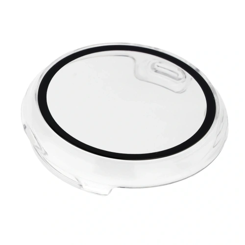 Etui ze szkłem do zegarka Bizon Case+Glass Watch do Google Pixel Watch 4 45mm przezroczyste