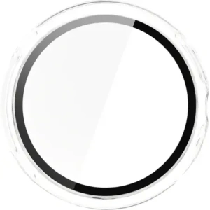 Etui ze szkłem do zegarka Bizon Case+Glass Watch do Google Pixel Watch 4 45mm przezroczyste