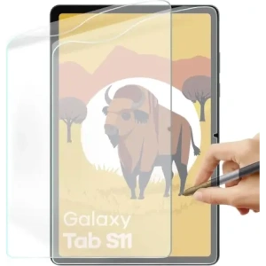 Folia imitująca papier Bizon Film Tab Papirus Duo do Samsung Galaxy Tab S11 [2 PACK]