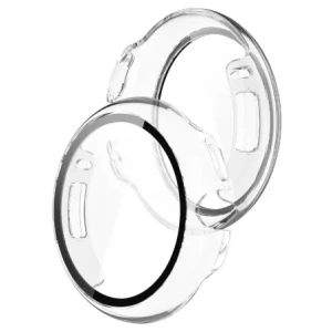 Etui ze szkłem do zegarka Bizon Case+Glass Watch do Google Pixel Watch 4 41mm przezroczyste