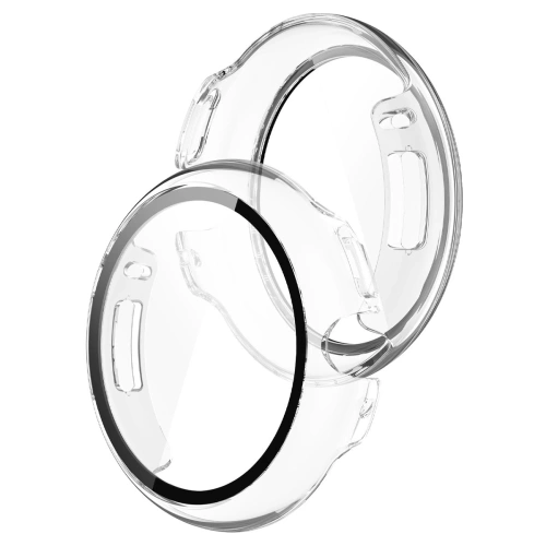 Etui ze szkłem do zegarka Bizon Case+Glass Watch do Google Pixel Watch 4 41mm przezroczyste