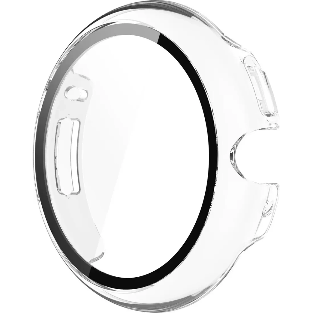 Etui ze szkłem do zegarka Bizon Case+Glass Watch do Google Pixel Watch 4 41mm przezroczyste