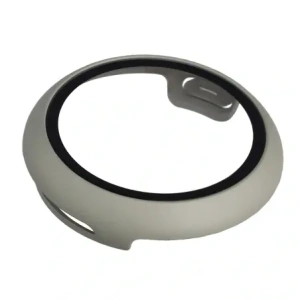 Etui ze szkłem do zegarka Bizon Case+Glass Watch do Google Pixel Watch 4 41mm matowe szare