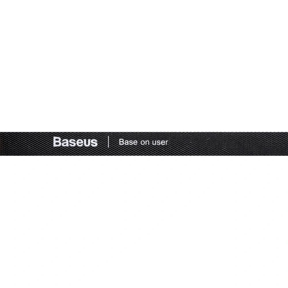 Hurtownia GSM - Suchý zip, organizátor kabelů Baseus Barevné kruhové suché zipy 1m (černý) - BSU1623BKK - {ean13} - Hurt