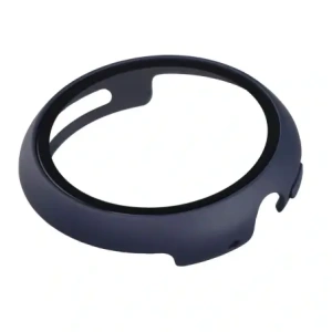 Etui ze szkłem do zegarka Bizon Case+Glass Watch do Google Pixel Watch 4 45mm matowe granatowe