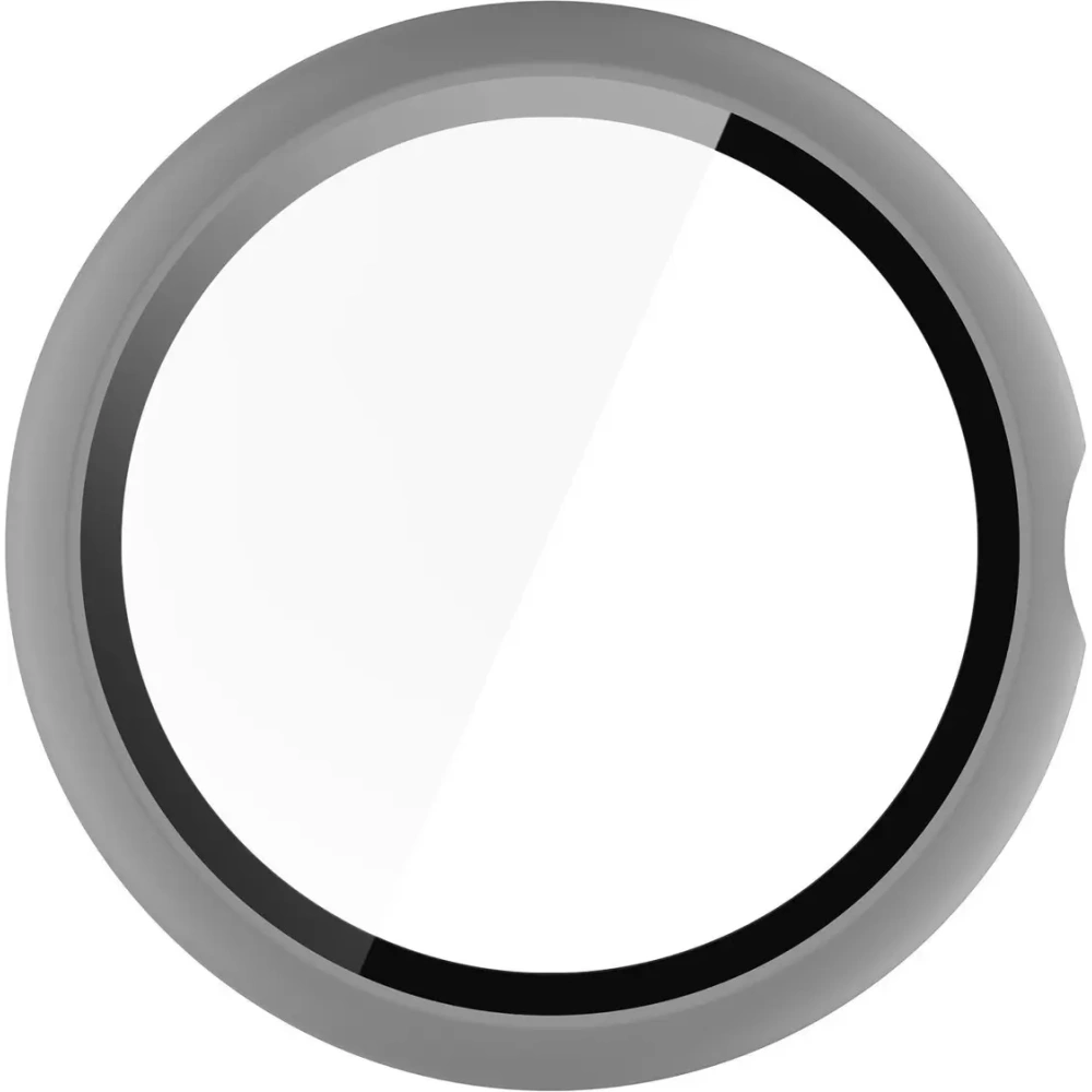 Etui ze szkłem do zegarka Bizon Case+Glass Watch do Google Pixel Watch 4 45mm matowe szare