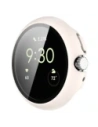 Etui ze szkłem do zegarka Bizon Case+Glass Watch do Google Pixel Watch 4 45mm matowe beżowe