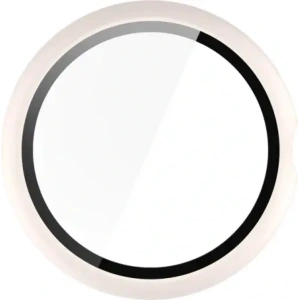 Etui ze szkłem do zegarka Bizon Case+Glass Watch do Google Pixel Watch 4 45mm matowe beżowe