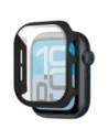 Etui ze szkłem do zegarka Bizon Case+Glass Watch do Apple Watch SE 3 / SE 2 / SE / 6 / 5 / 4 40mm matowe czarne