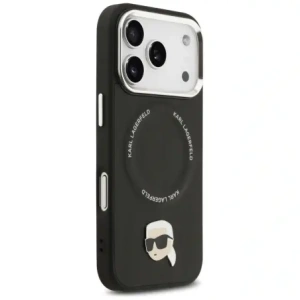 Etui Karl Lagerfeld Karl Pin MagSafe do Apple iPhone 17 Pro czarny