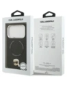 Etui Karl Lagerfeld Karl Pin MagSafe do Apple iPhone 17 Pro czarny