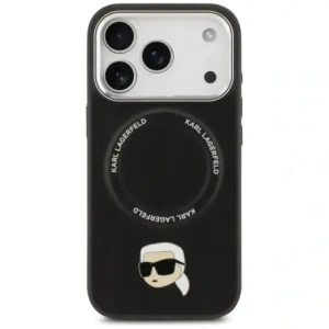 Etui Karl Lagerfeld Karl Pin MagSafe do Apple iPhone 17 Pro Max czarny