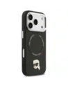 Etui Karl Lagerfeld Karl Pin MagSafe do Apple iPhone 17 Pro Max czarny