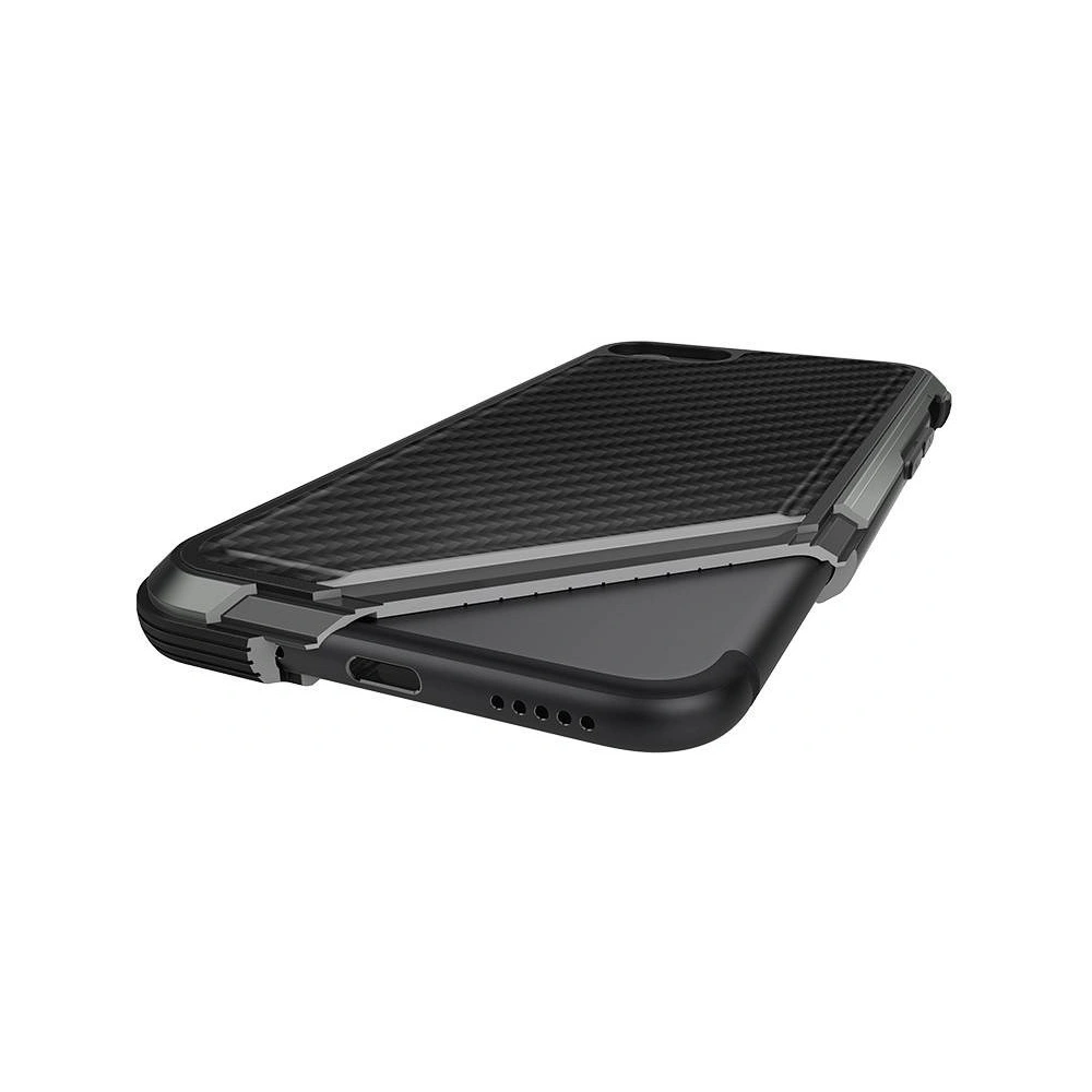 Hurtownia GSM - Hliníkový obal X-Doria Defense Lux Apple iPhone SE 2022/SE 2020/8/7 (Test pádu 3m) (Černá uhlíková vlákna) - XDR066BLK - {ean13} - Hurt