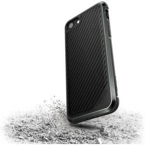Wholesale X-Doria Defense Lux - Aluminum Case for iPhone SE 2020 / 8 / 7 (Drop test 3m) (Black Carbon Fiber) - XDR066BLK - {ean13} - Hurt