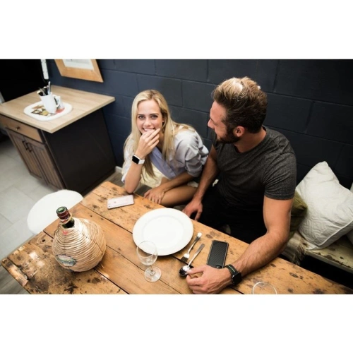 Etui aluminiowe X-Doria Defense Lux Apple iPhone SE 2022/SE 2020/8/7 (Drop test 3m) (Black Carbon Fiber)