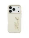 Etui Karl Lagerfeld Karl Script Logo do Apple iPhone 17 Pro beżowy