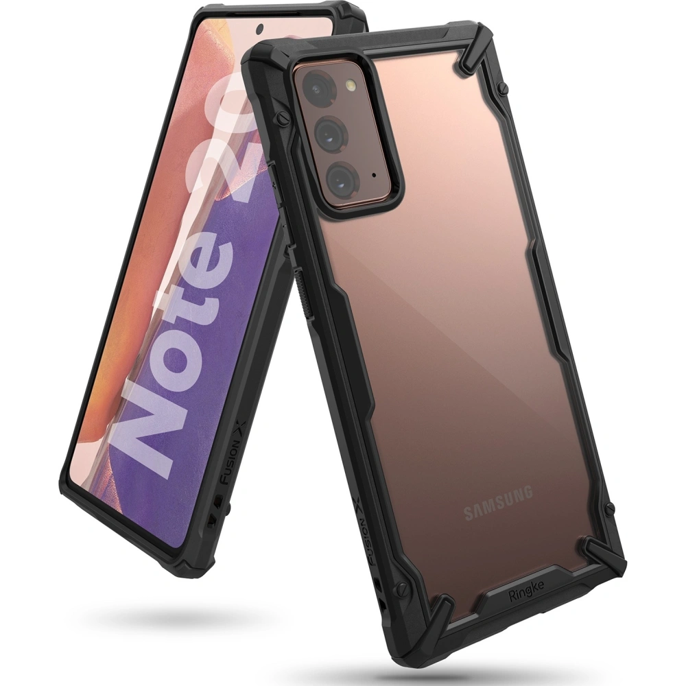 Hurtownia GSM - Etui Ringke Fusion-X Samsung Galaxy Note 20 černé - RGK1222BLK - {ean13} - Hurt