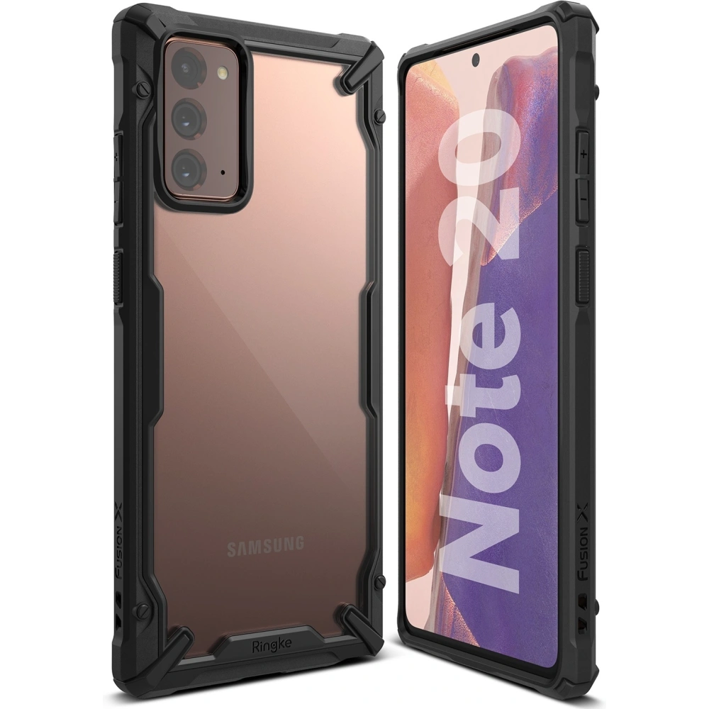 Hurtownia GSM - Etui Ringke Fusion-X Samsung Galaxy Note 20 černé - RGK1222BLK - {ean13} - Hurt