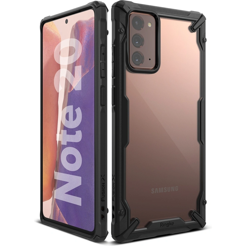 Hurtownia GSM - Etui Ringke Fusion-X Samsung Galaxy Note 20 černé - RGK1222BLK - {ean13} - Hurt