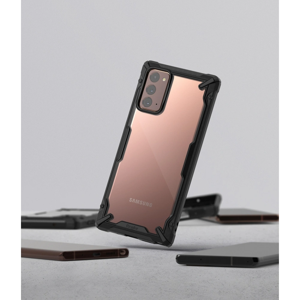 Hurtownia GSM - Etui Ringke Fusion-X Samsung Galaxy Note 20 černé - RGK1222BLK - {ean13} - Hurt