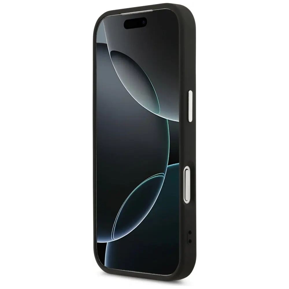 Etui Karl Lagerfeld Point & Metal Logo MagSafe do Apple iPhone 17 Pro Max czarny